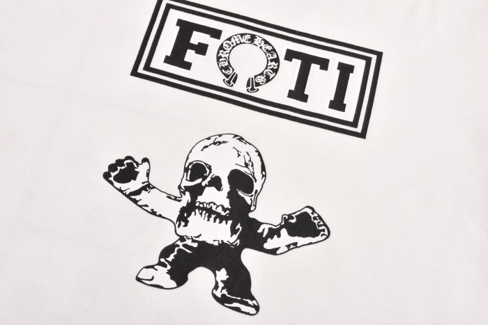 Chrome Hearts Foti Skull Short Sleeve T-shirt