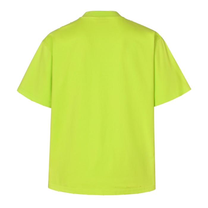Balenciaga Melted Logo Print Short Sleeve T-Shirt