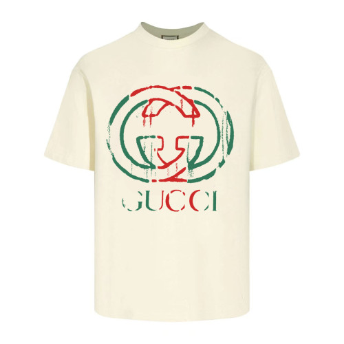 Gucci Interlocking G Logo Crew Neck T-Shirt
