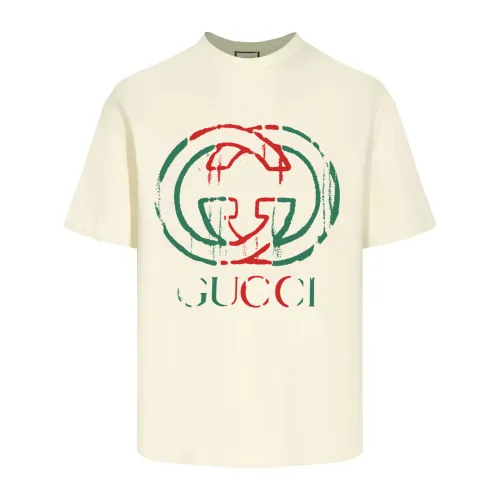 Gucci Interlocking G Logo Crew Neck T-Shirt
