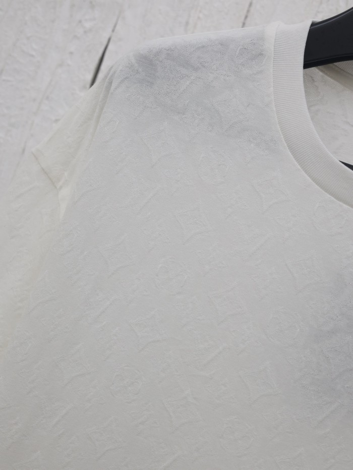 Louis Vuitton Hidden Jacquard Logo Short Sleeve T-Shirt