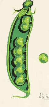 Gucci X Ken Scott Pea Printed T-shirt