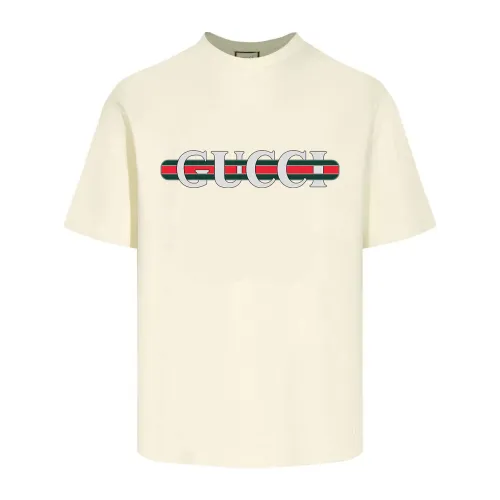 GUCCI - COTTON JERSEY T-SHIRT WITH PRINT