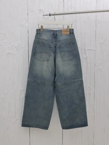 Balenciaga Baggy Pants Wide-leg Jeans