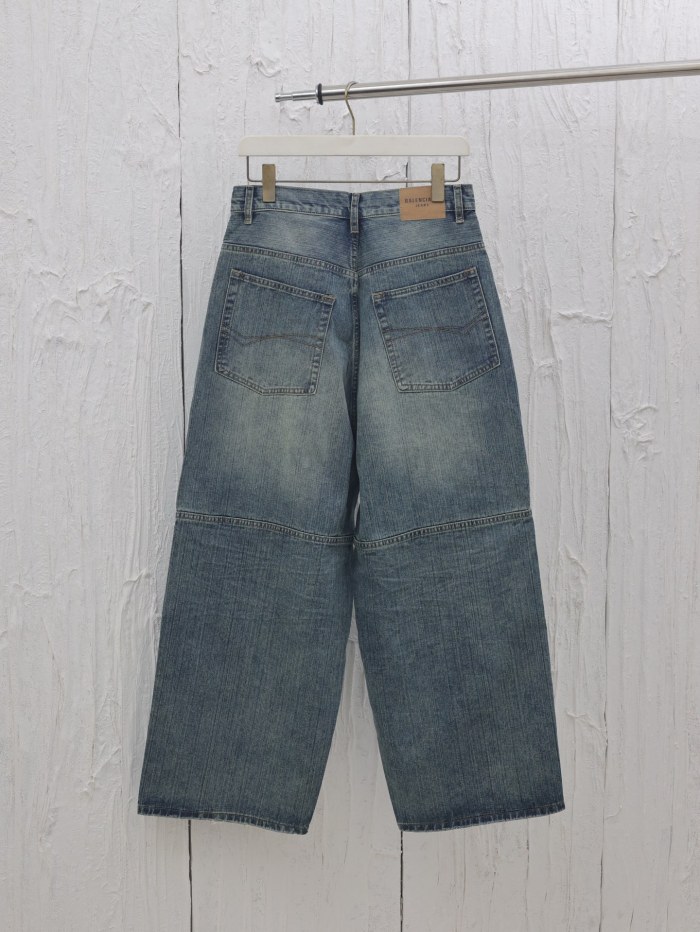 Balenciaga Baggy Pants Wide-leg Jeans