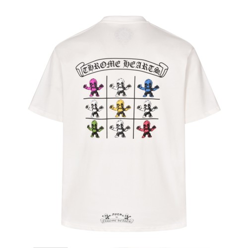 Chrome Hearts Foti Skull Short Sleeve T-shirt