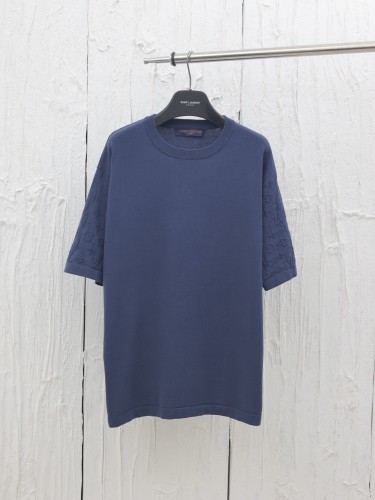 Louis Vuitton Jacquard Knitted Short-Sleeved T-shirt