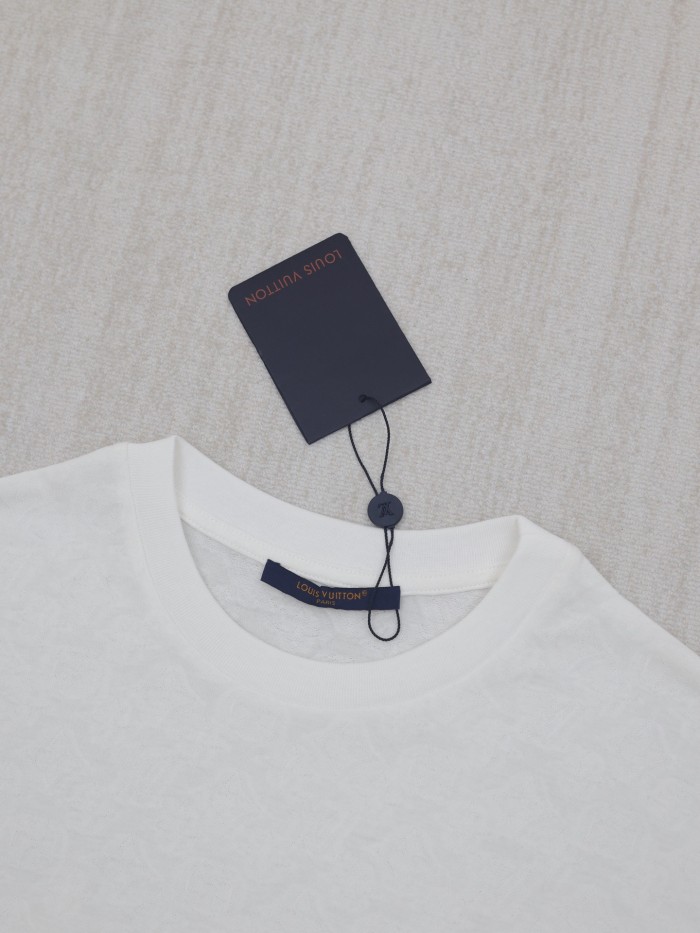 Louis Vuitton Hidden Jacquard Logo Short Sleeve T-Shirt