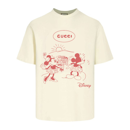 Gucci x Disney Micky and Minnie White T-shirt