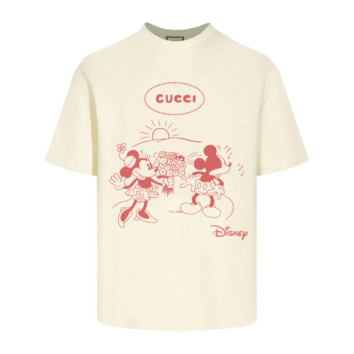 Gucci x Disney Micky and Minnie White T-shirt