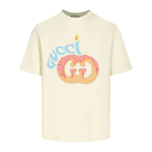 Gucci Kids Logo Printed Crewneck T-shirt