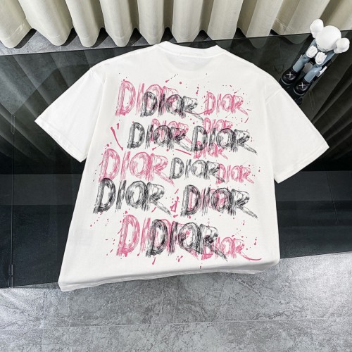Dior Graffiti Monogram Short Sleeve T-Shirt