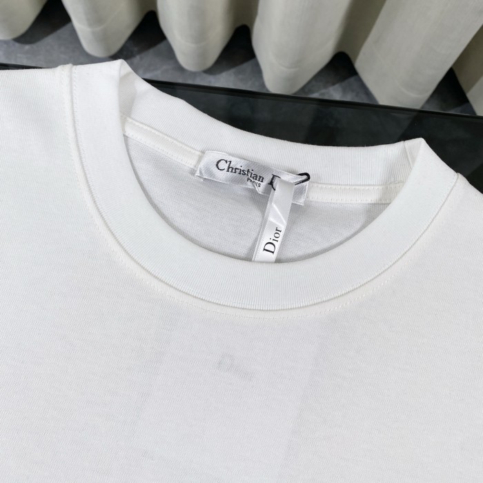 Dior Graffiti Monogram Short Sleeve T-Shirt