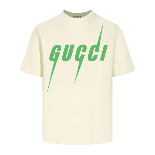 Gucci Jacquard Lapel Short-sleeved Shirt