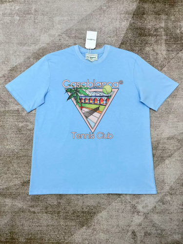 Casablanca Tennis Club Icon Screen Printed T-Shirt