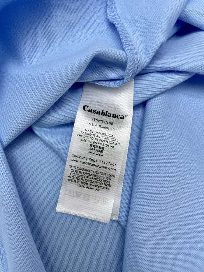 Casablanca Tennis Club Icon Screen Printed T-Shirt