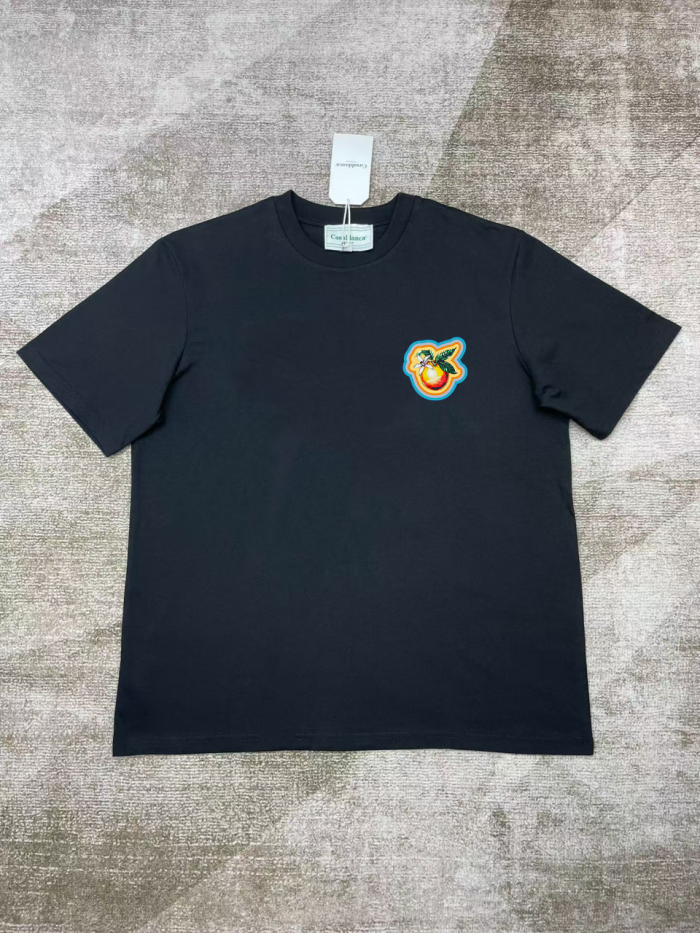 CASABLANCA Radiating Orange T-Shirt