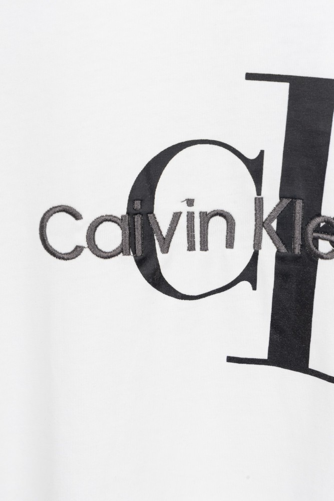 Calvin Klein Embroidered Short-sleeved T-shirt