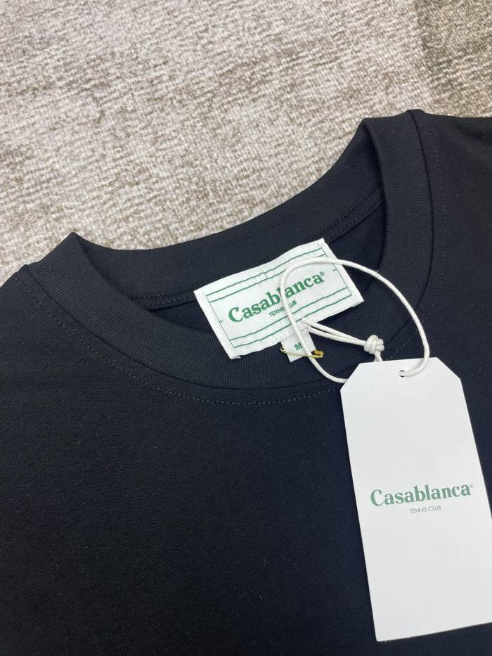 Casablanca Diamond Logo Patch Tee