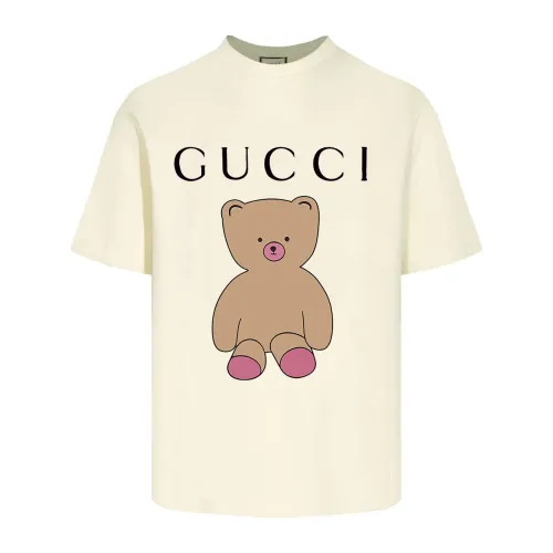 Gucci Bear Print Cotton T-shirt