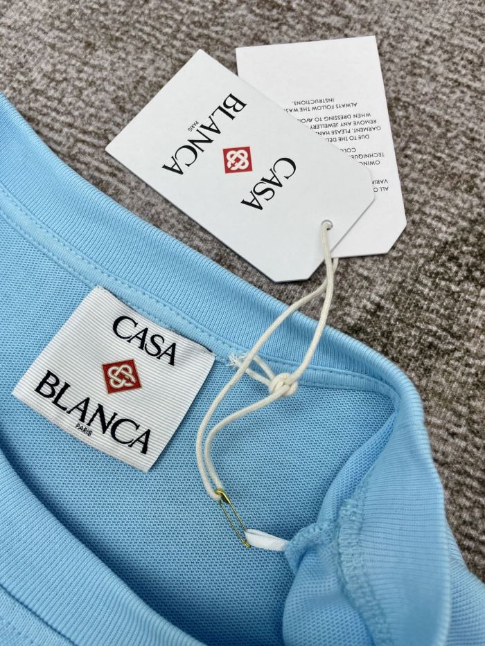 Casablanca Diamond Logo Patch Tee