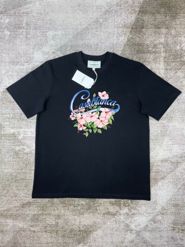 Casablanca Hibiscus Printed T-shirt