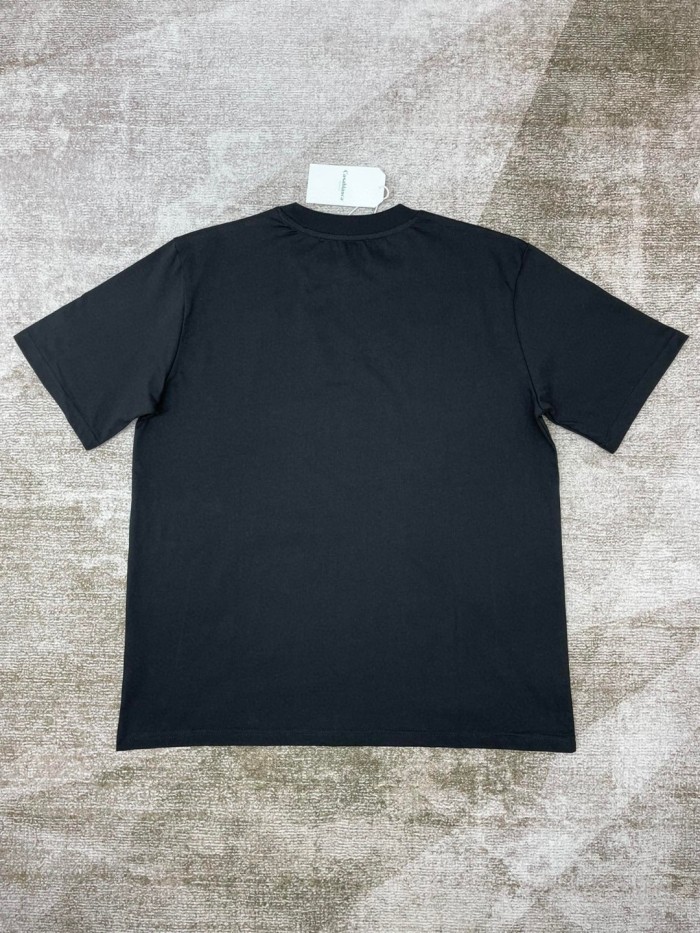 CASABLANCA Peace On Earth Cropped T-Shirt