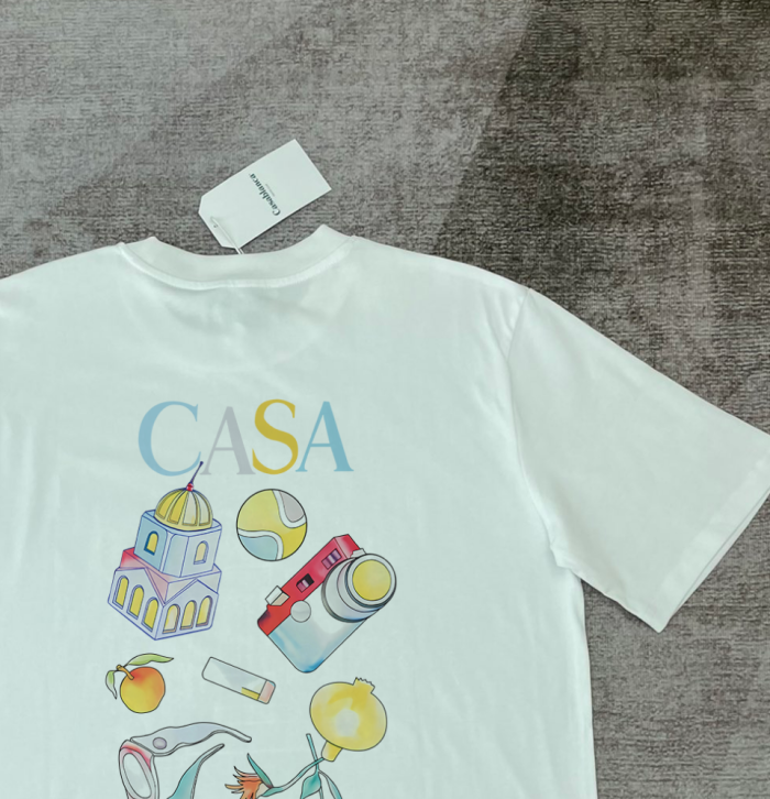 CASABLANCA Object En Vrac Printed T-shirt