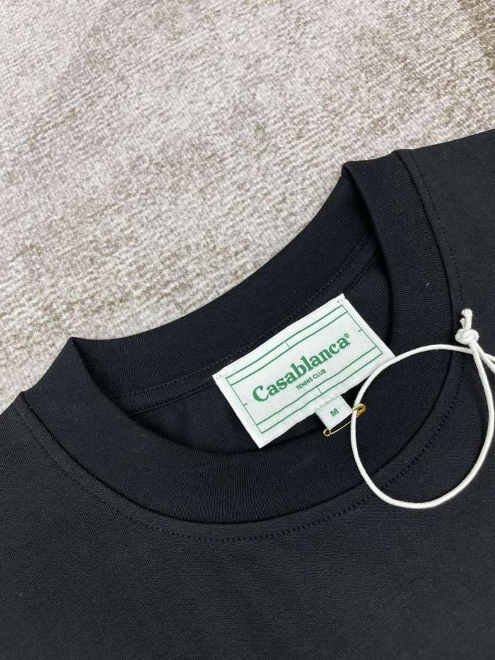 Casablanca White Organic Cotton T-Shirt