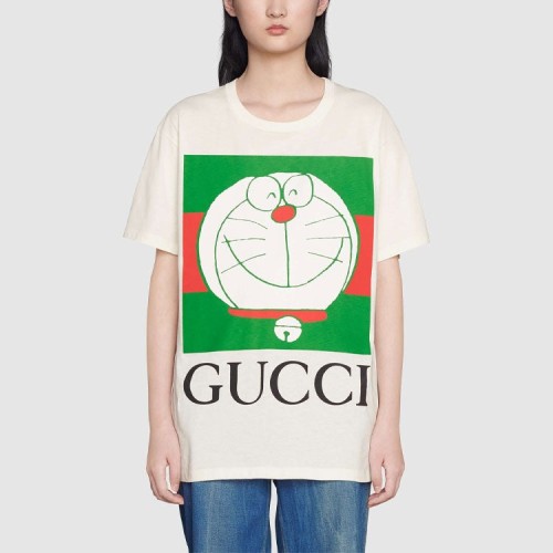 Gucci x Doraemon Logo Print T-shirt