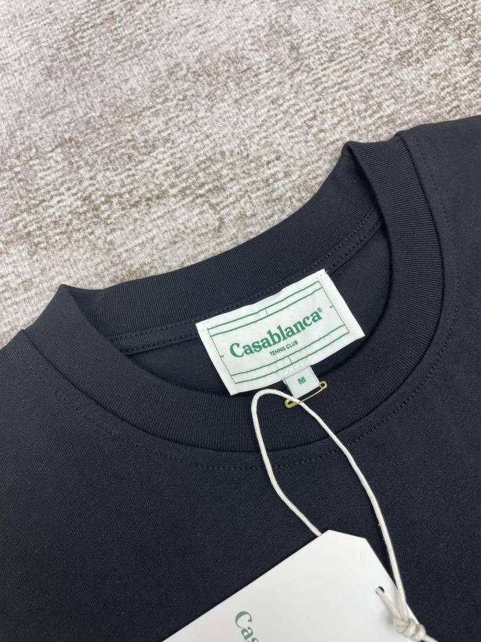 Casablanca White 'La Flamme Du Sport' T-Shirt