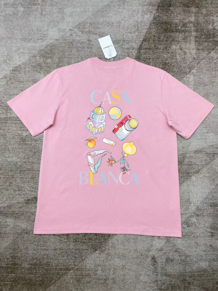 CASABLANCA Object En Vrac Printed T-shirt
