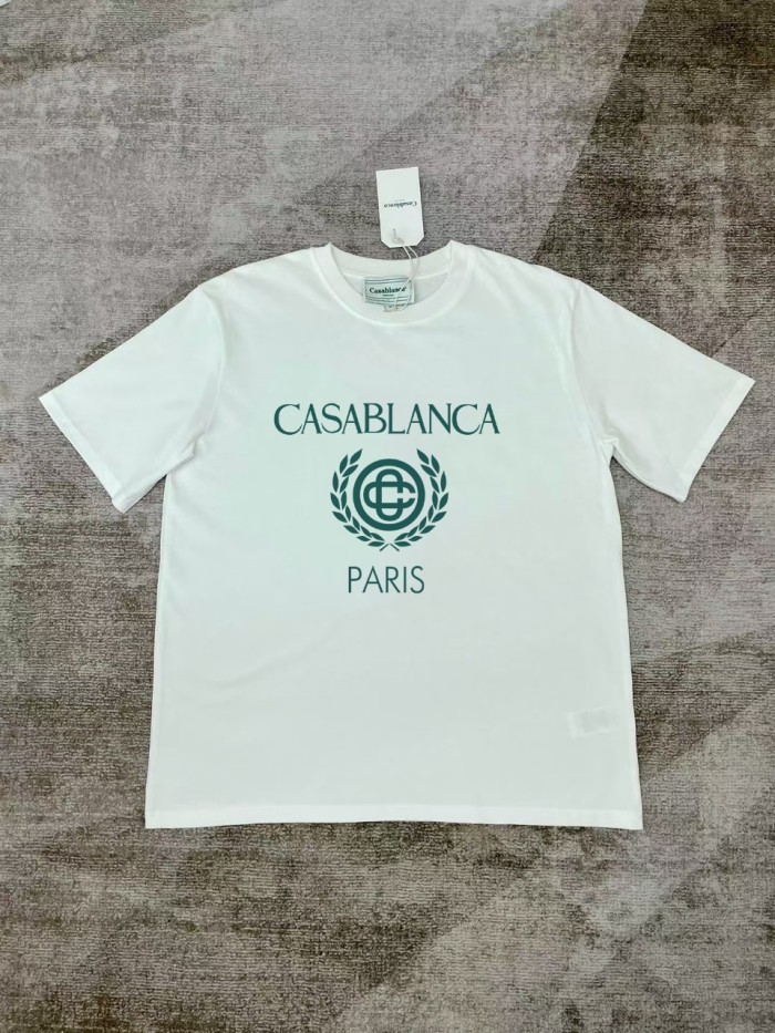 Casablanca Reverse Loopback Panel LogoT-shirt