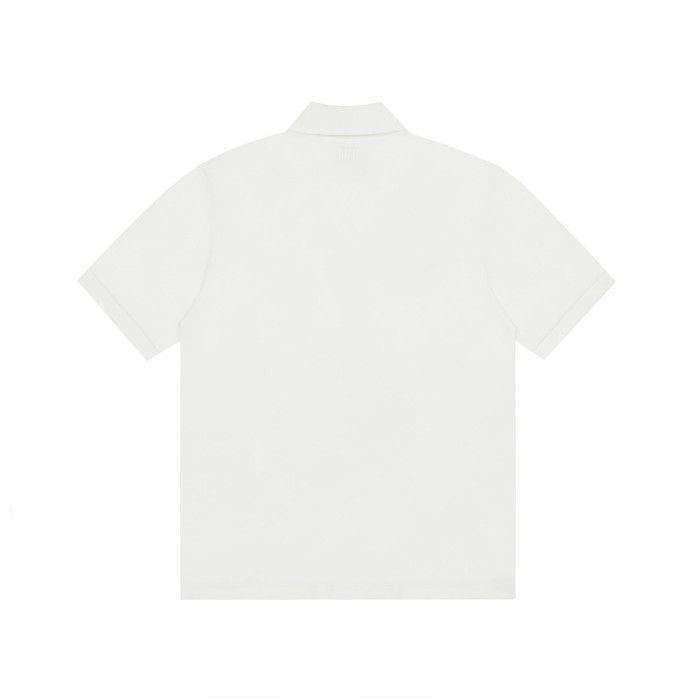AMI Paris Organic Cotton Ami de Coeur Polo Shirt