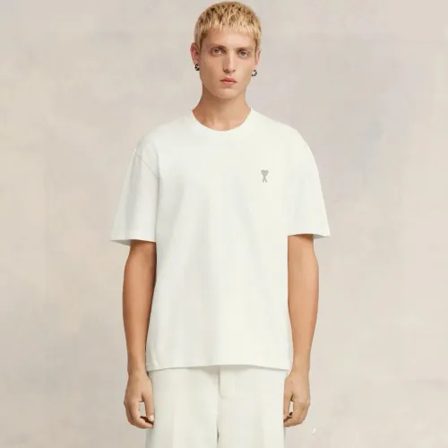 Ami Embroidery Cotton T-Shirt