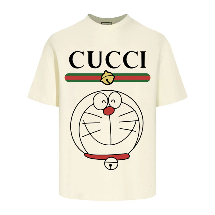 Gucci x Doraemon Logo Print T-shirt