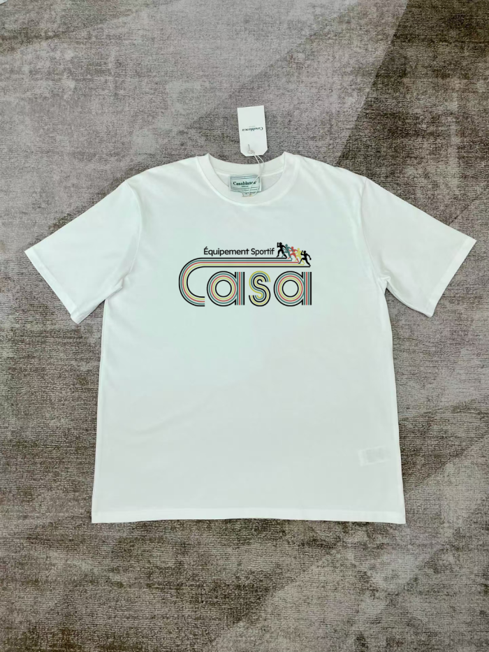 Casablanca Equipmenet Sportif Screen Printed Tee
