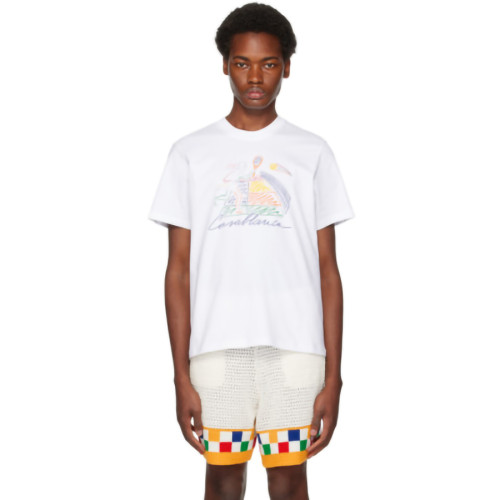 CASABLANCA Jeu De Crayon T-Shirt