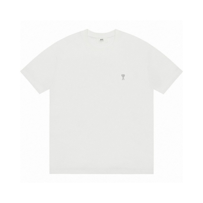 Ami Embroidery Cotton T-Shirt