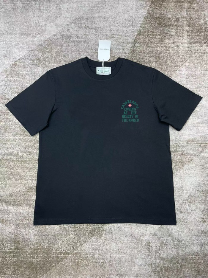 Casablanca Looking At The Beauty Of The World Printed T-Shirt