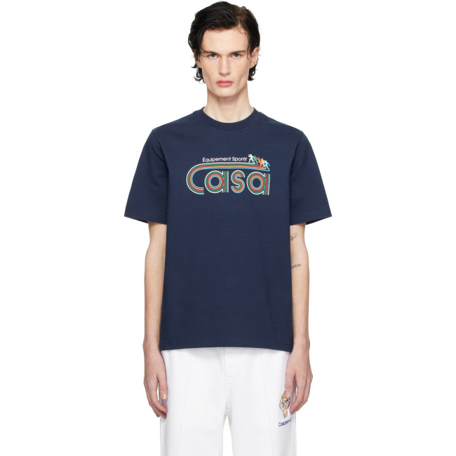 Casablanca Equipmenet Sportif Screen Printed Tee