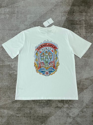 Casablanca Blue 'Casa Way' Skate Double Layer T-shirt