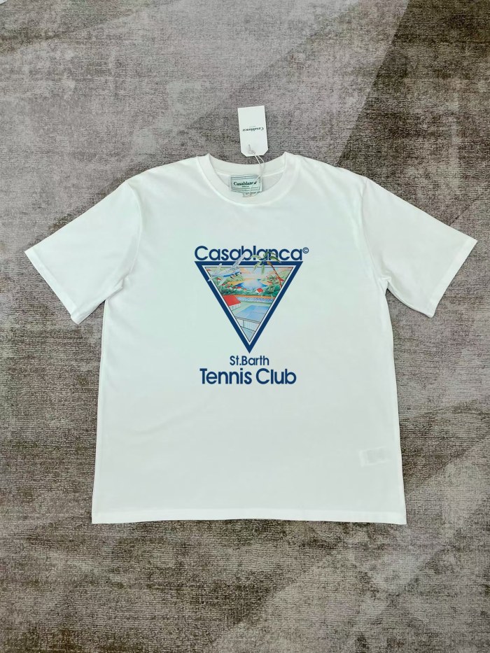 Casablanca Afro Cubism Tennis Club Tee