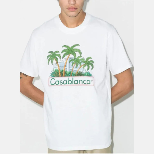 Casablanca x Browns 50 Island Graphic Print T-Shirt