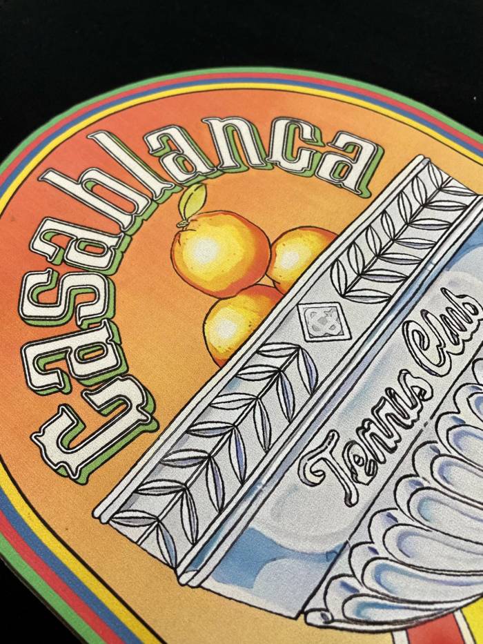 Casablanca White 'Terrain D'Orange' T-Shirt