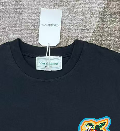 CASABLANCA Radiating Orange T-Shirt