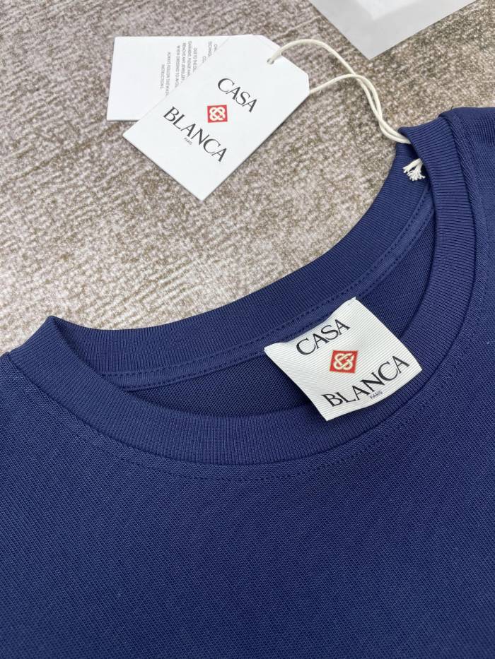 Casablanca Diamond Logo Patch Tee
