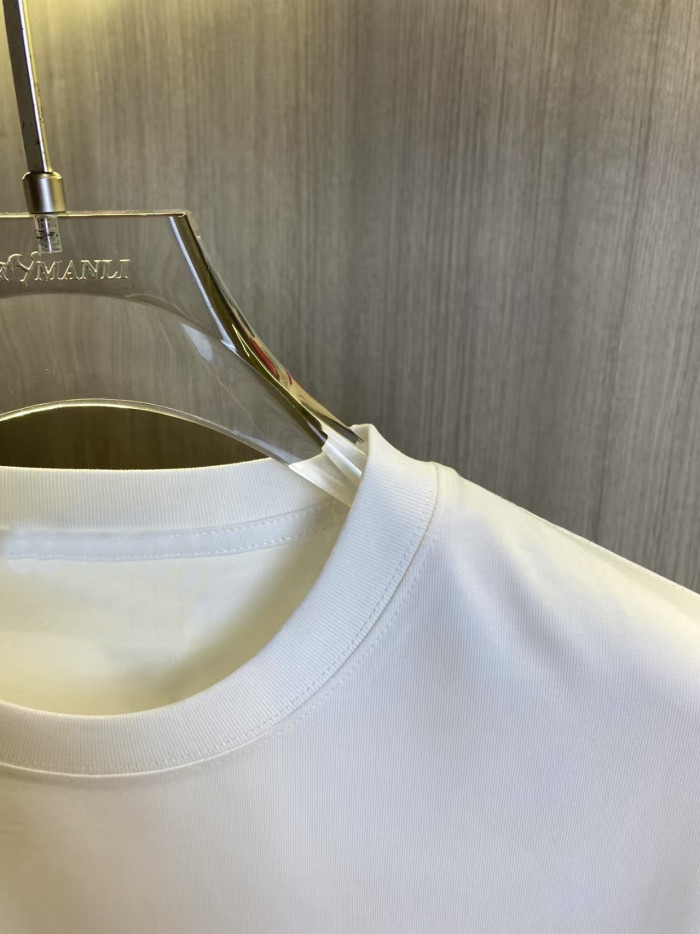 Celine Cotton Short-sleeved T-shirt