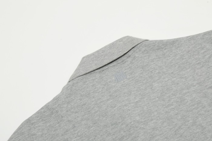AMI Paris Organic Cotton Ami de Coeur Polo Shirt