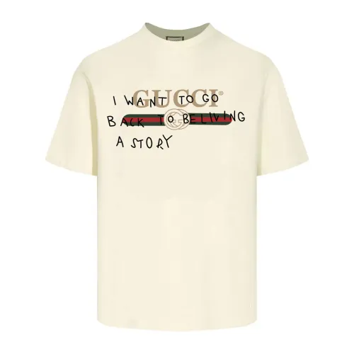 Gucci Printed Cotton Jersey T-shirt